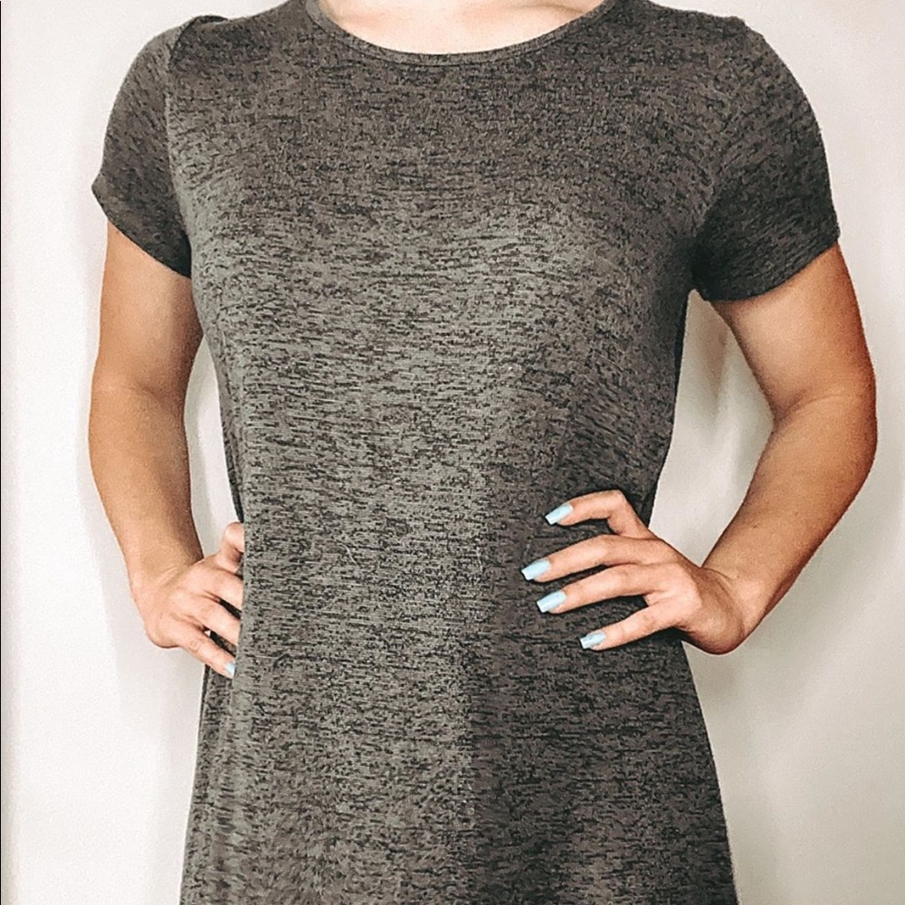 ARMY GREEN T-SHIRT DRESS